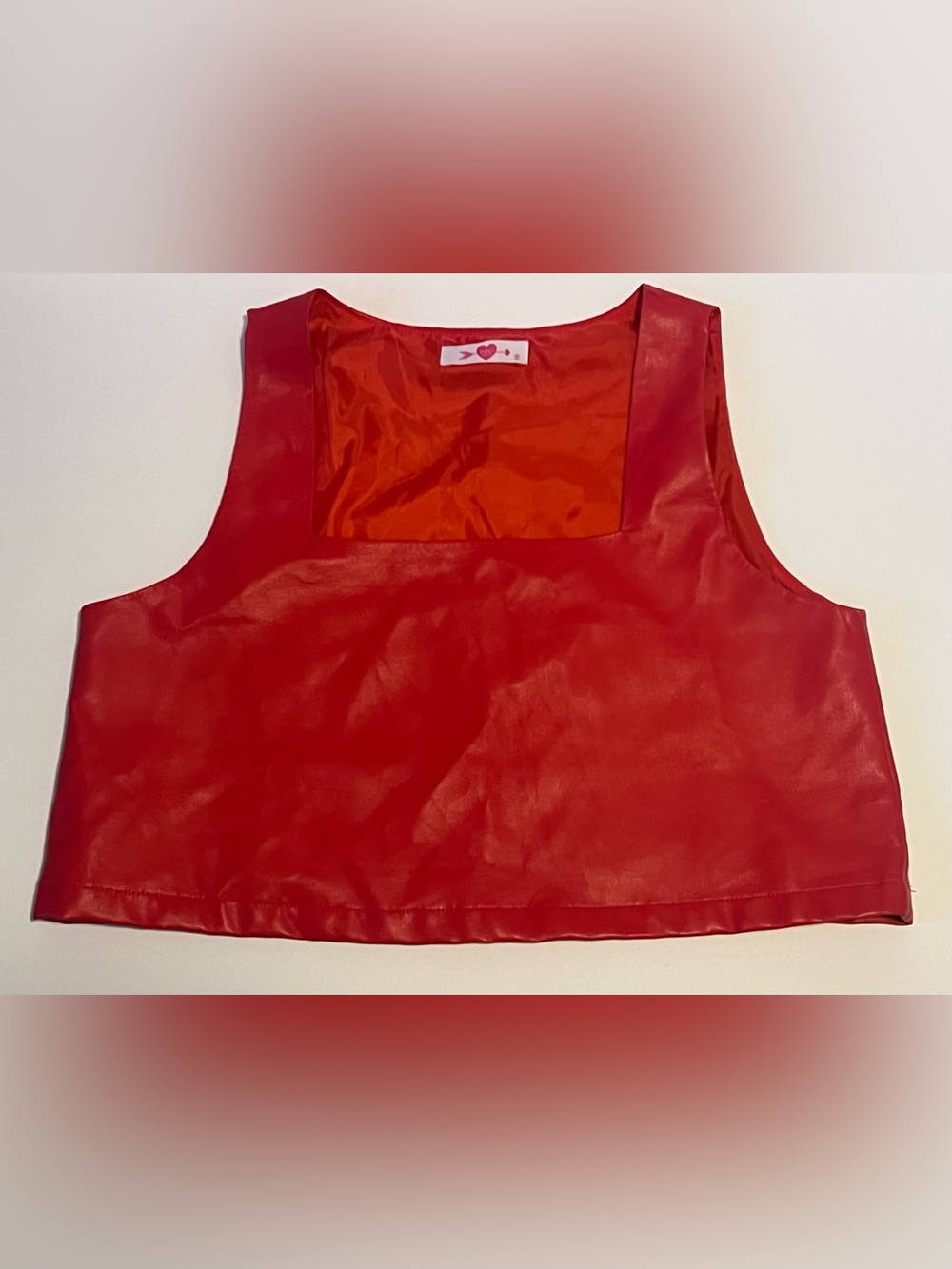 Buddy Love Red Square-Neck Tank